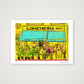 Loncheria — A4 (30×21cm, 12×8") Print only
